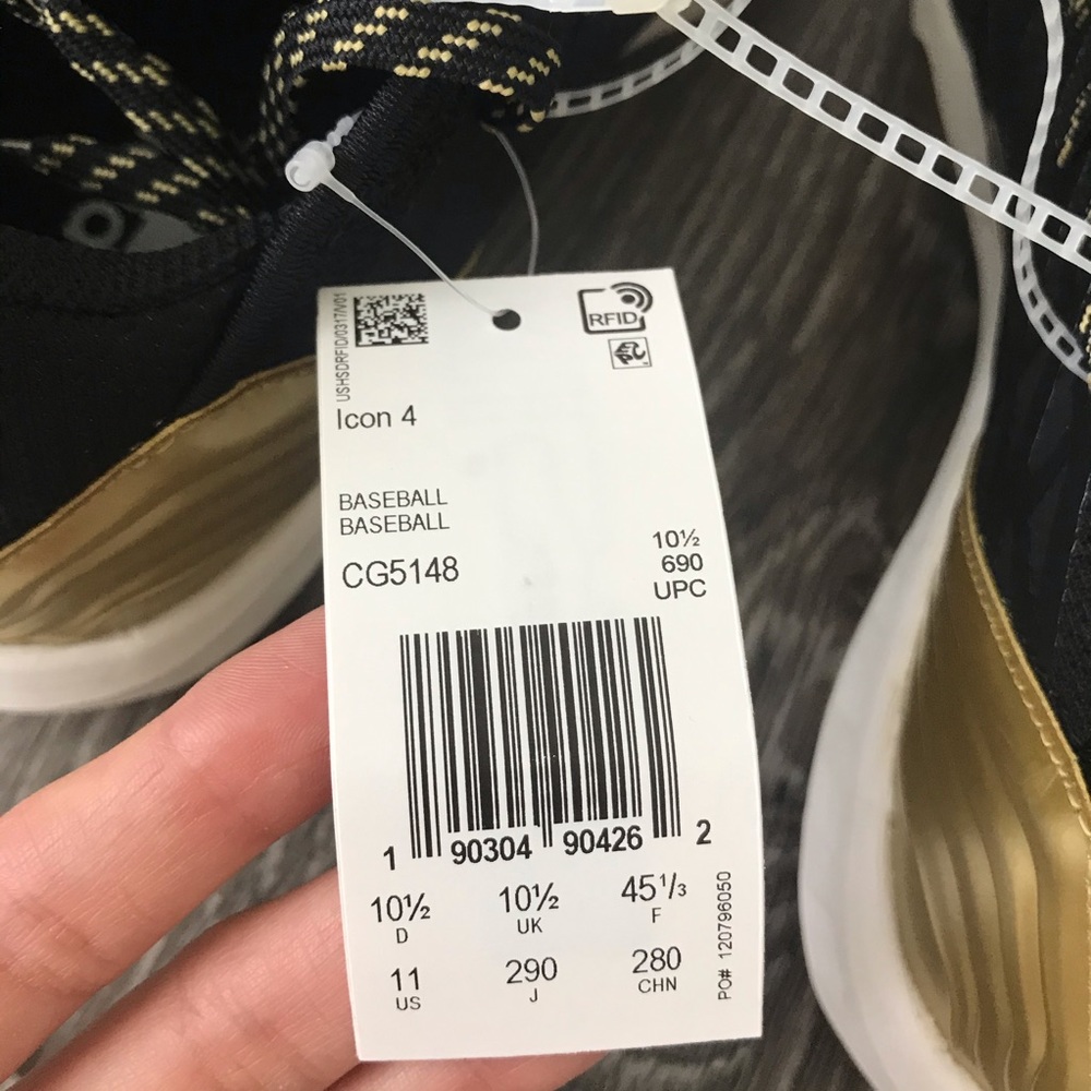 Adidas Boost Icon 4 Baseball cleats CG5148 - Picture 6 of 8